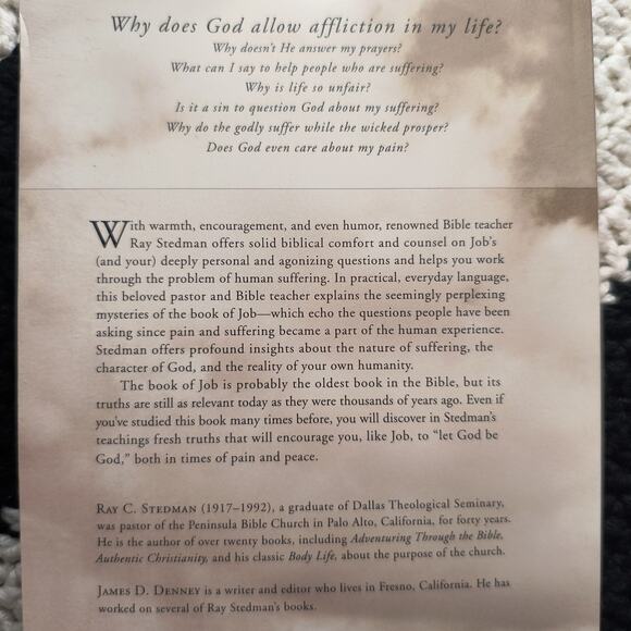 Let God Be God by Ray C. Stedman - Picture 2 of 2